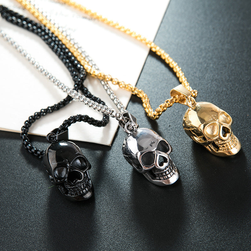 Steel skull Necklace