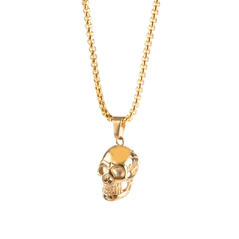 Steel skull Necklace