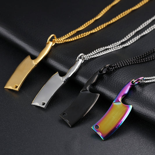 Stainless Steel butcher knife pendant