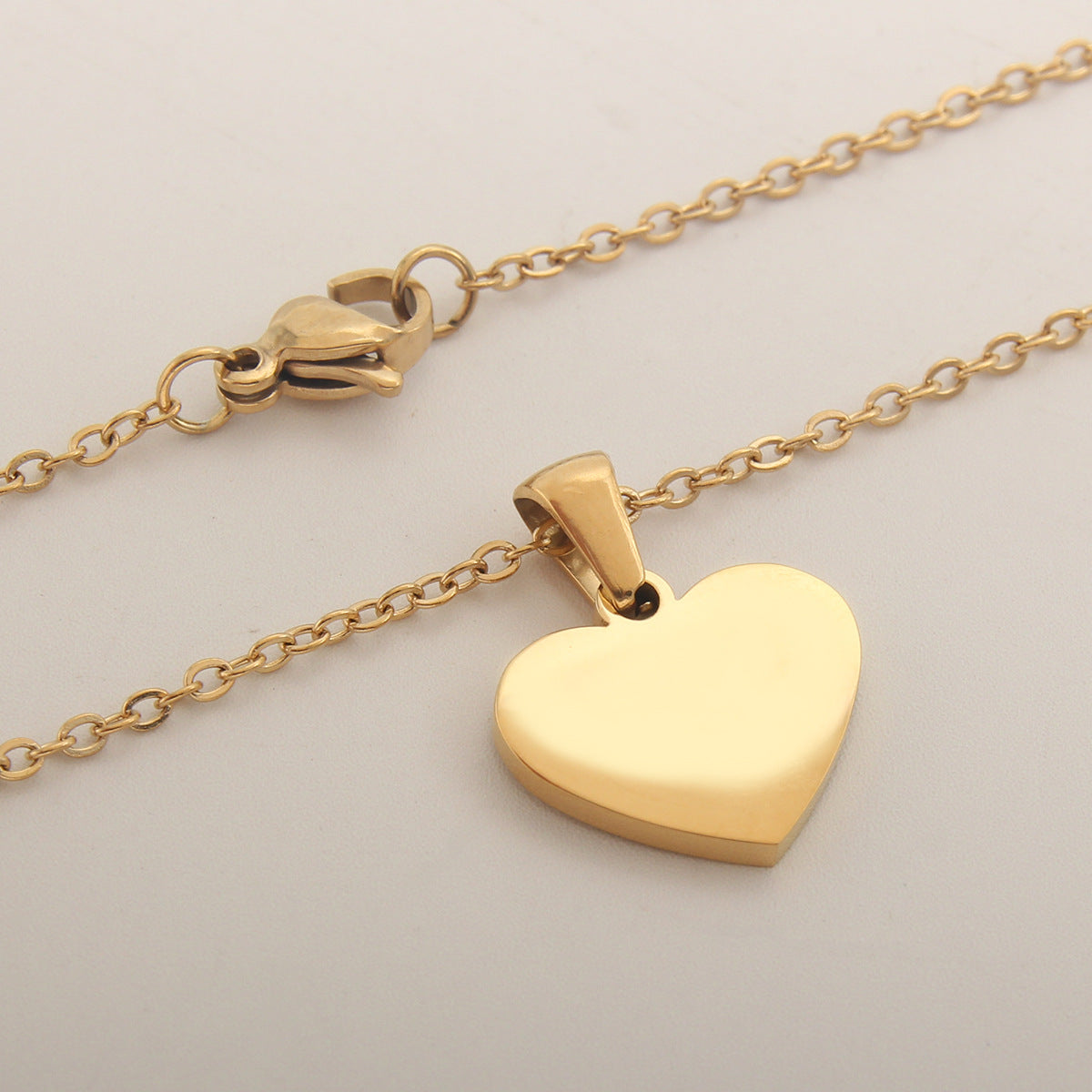 26 Letter love Heart-shaped Necklace